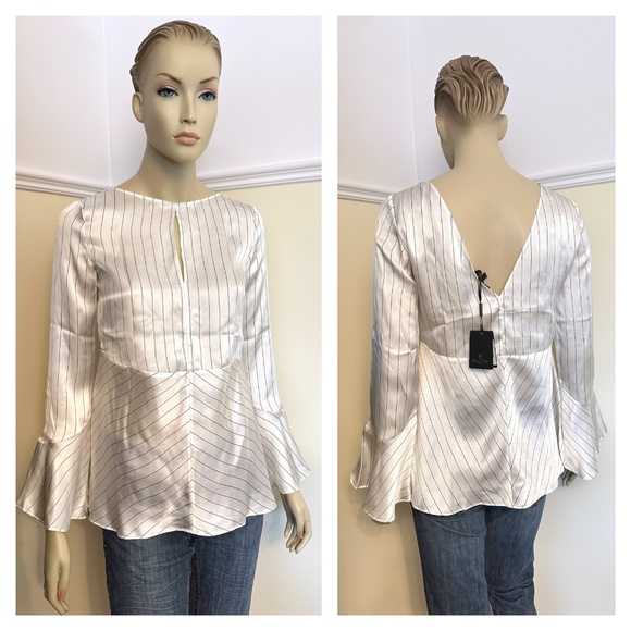 Massimo Dutti 100% silk blouse - Picture 2 of 12